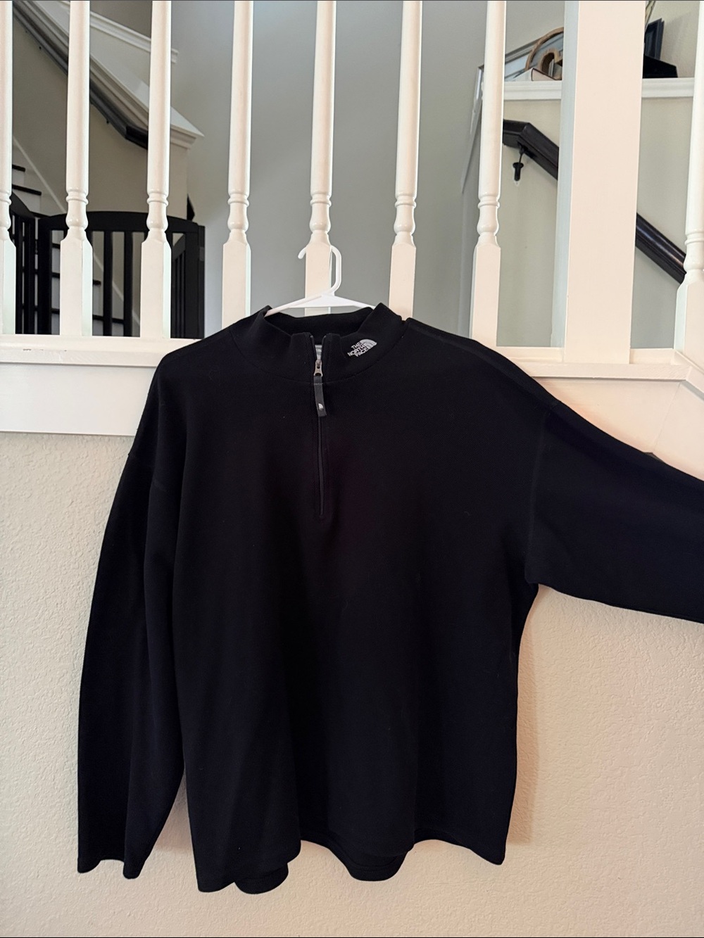 The North Face Men’s Black Half-Zip Sweater